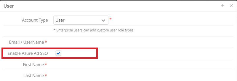 Microsoft Entra application user